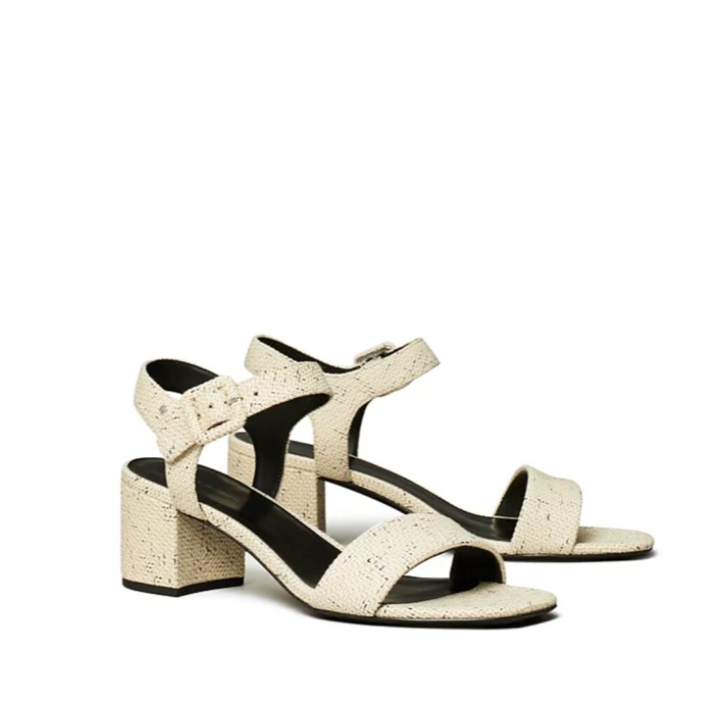 TORY BURCH Double T City Sandal,  9, NWT